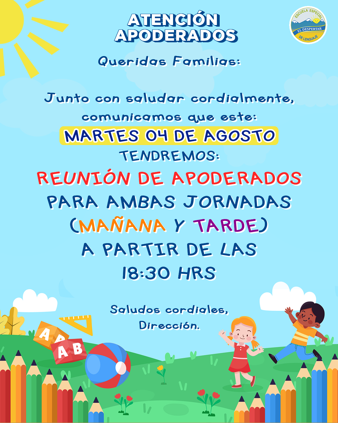 Comunicado Escuela